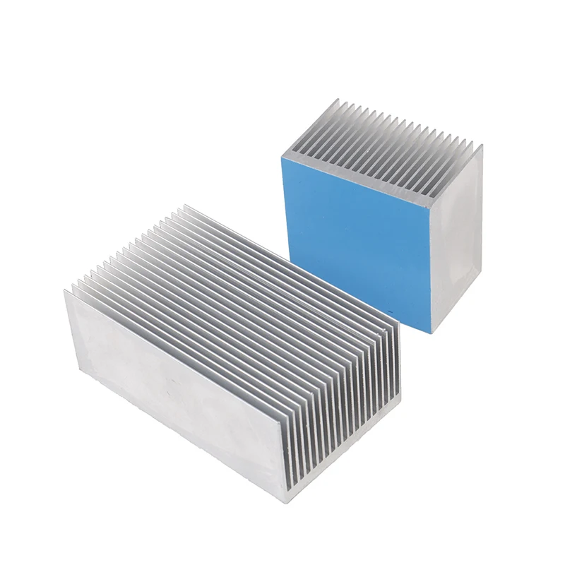 1 buc 100*60*39mm Aliaj de Aluminiu Radiator de Răcire Tampon Pentru Putere Mare LED-uri Chip IC Cooler Radiator radiator 60*60*39mm Imagine 2