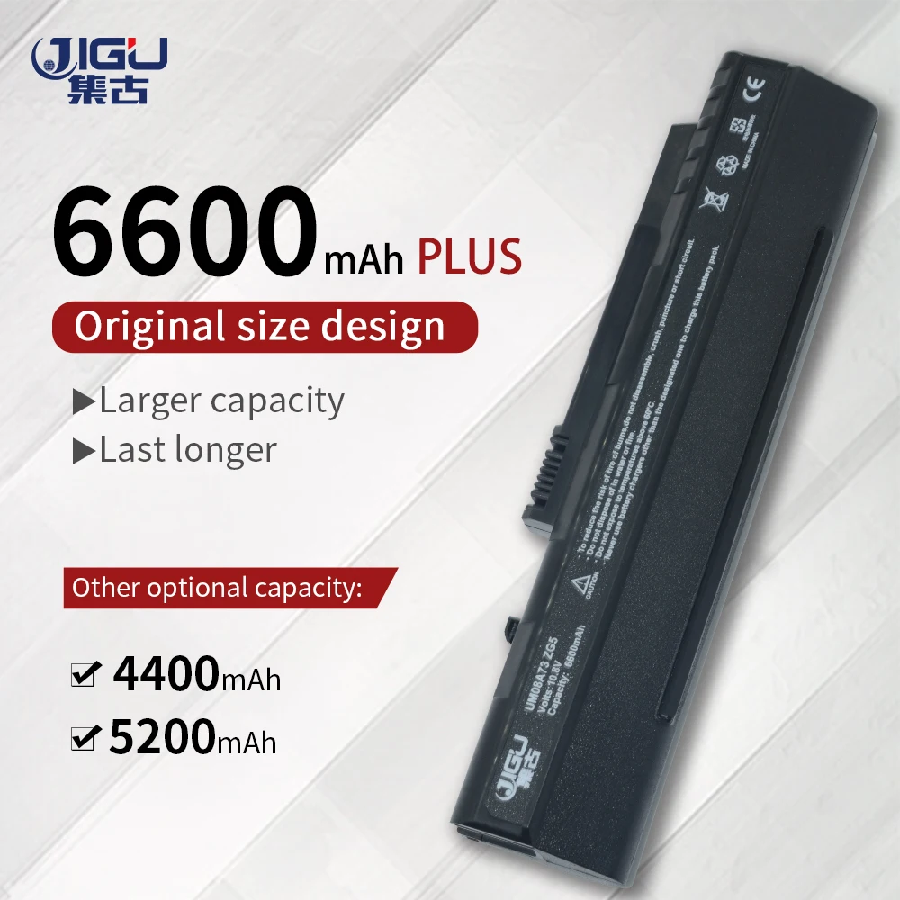 JIGU Nou cu 6 Celule Baterie de Laptop Pentru Gateway UM08A73 LT1001J LT2000 Pentru ACER Aspire One 571 8.9