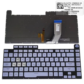 RGB G512 coreean Notebook tastatura cu iluminare din spate pentru ASUS ROG G531 G531GW G512L G15 pc tastaturi pline de culoare albastru deschis Noi 0KNR0 4613KO00