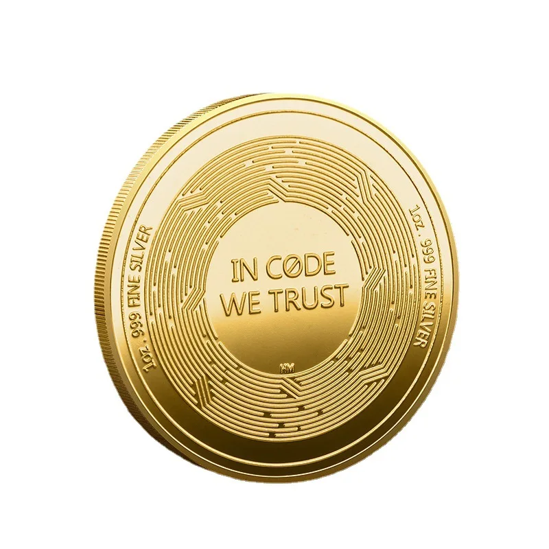 Cardano Crypto Monede De Aur, Argint Cryptocurrency Colectie De Monede În Codul Colecție De Artă Fizice Cadou Comemorative Imagine 0