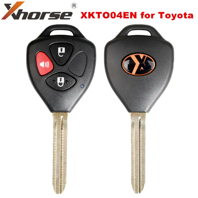 10BUC/LOT Xhorse XKTO04EN Sârmă Universal Cheie de la Distanță pentru Toyota Stil 3 Butoane pentru VVDI VVDI2 Instrument-Cheie Imagine 5