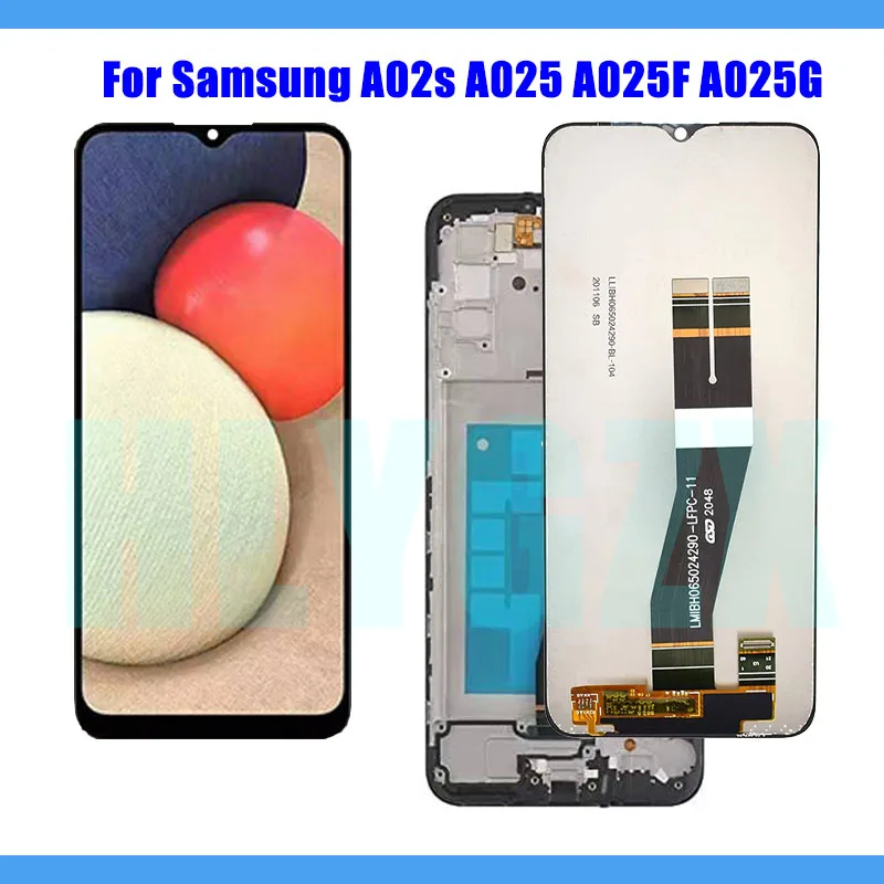 Original Ecran LCD Pentru Samsung Galaxy A02s A025 A025F Ecran LCD Digitizer Înlocuirea Ansamblului A025M A025G A025F/DS Imagine 0