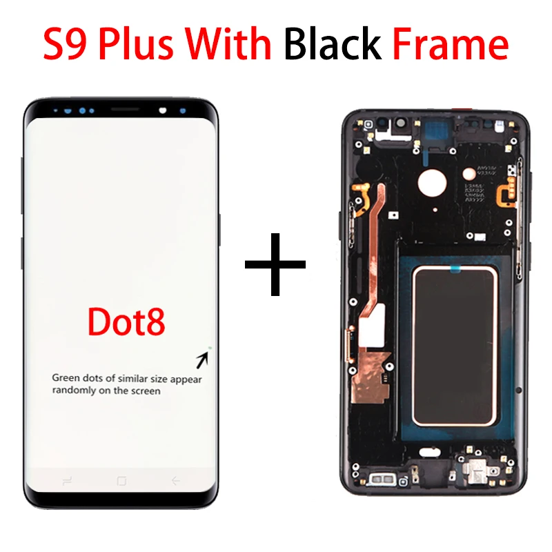 Original AMOLED Display pentru SAMSUNG Galaxy S9 Plus Display LCD G965 Display S9Plus G965F G965FD Touch Ecran Cu Pixeli Morti Imagine 2