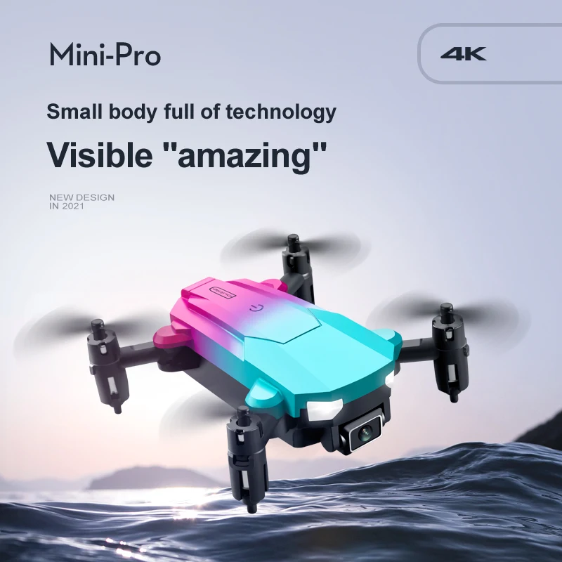 2021 Noi KK9 Mini Drona 4K Camera video duala a Altitudinii Dron, Cu Evitarea obstacolelor Funcția Pliabil RC Quadcopter Imagine 2