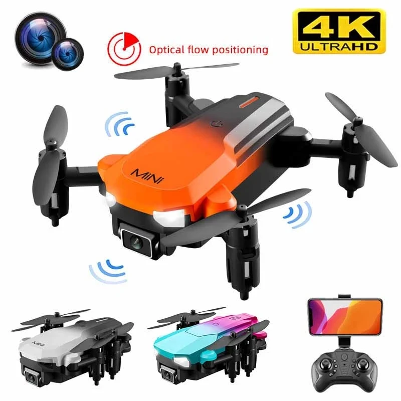 2021 Noi KK9 Mini Drona 4K Camera video duala a Altitudinii Dron, Cu Evitarea obstacolelor Funcția Pliabil RC Quadcopter Imagine 4