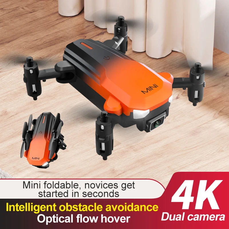 2021 Noi KK9 Mini Drona 4K Camera video duala a Altitudinii Dron, Cu Evitarea obstacolelor Funcția Pliabil RC Quadcopter Imagine 5