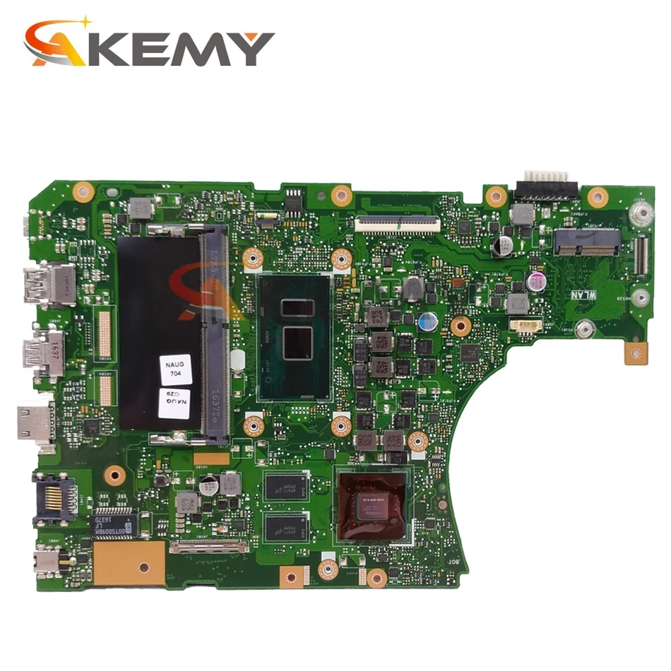 Akemy X556UV Laptop placa de baza pentru ASUS X556URK X556UR X556UB X556UF X556UQ X556U placa de baza 4GB-RAM I5-7200U GT930MX-2G Imagine 1