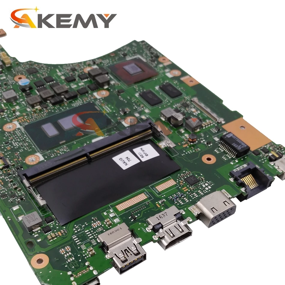 Akemy X556UV Laptop placa de baza pentru ASUS X556URK X556UR X556UB X556UF X556UQ X556U placa de baza 4GB-RAM I5-7200U GT930MX-2G Imagine 2