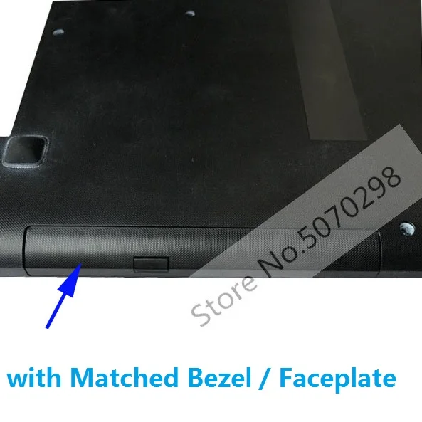 Cu Bezel Front Cover Masca 2 SATA 3.0 2.5 Hard Disk HDD SSD Optice Caddy pentru Lenovo Ideapad 110-15ACL 110-14ACL Laptop Imagine 0
