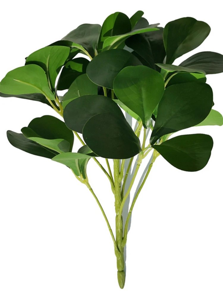 25cm Tropicale, Plante Artificiale Real Atinge Magnolia Frunze de Plante Verzi Ramuri de Plastic Fals Copac Frunze Pentru Decor de Birou Acasă Imagine 1