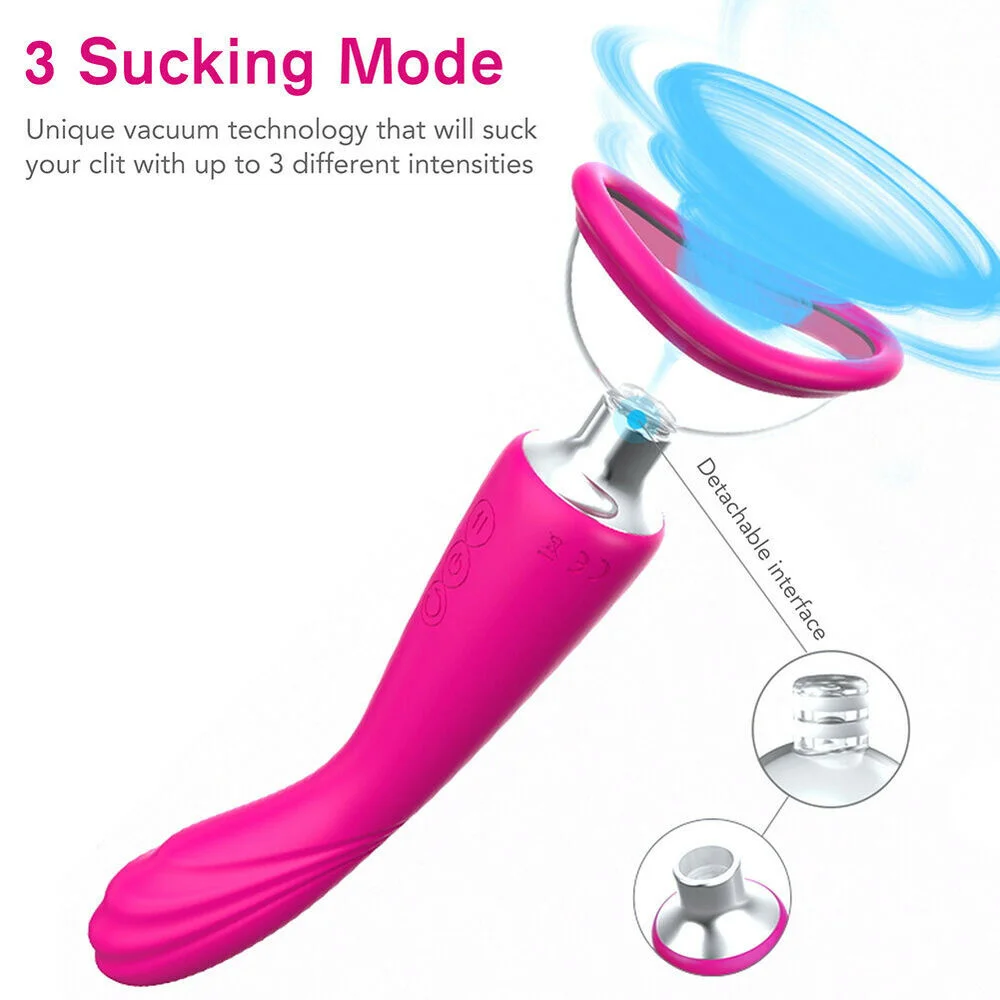 Super-Puternic Jucării Pentru Femeie Clitortal G-spot Pompa Pentru Clitoris Suge Sfarcul Pizde Erotic Bunuri de Aspirație Masaj Vibratoare Imagine 4