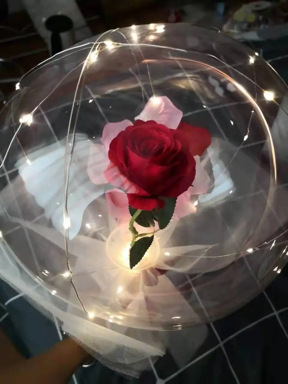 Artificiale de Trandafir Buchet de Nunta de Ziua indragostitilor Rose Hotel Decor Flori Artificiale Imagine 4