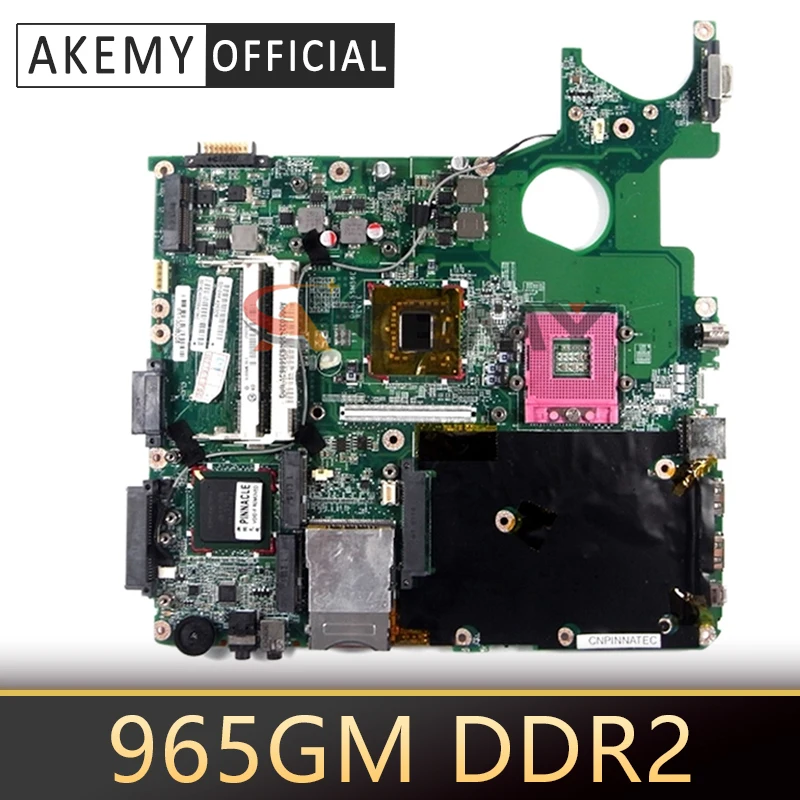 AKEMY laptop placa de baza pentru toshiba satellite P300 A300 A000032160 DABL5SMB6E0 intel dispozitivele 965gm DDR2 Placa de baza Mama Placi Imagine 0