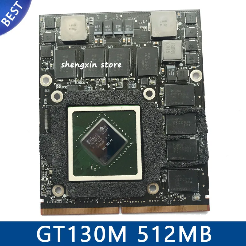 Fierbinte! GT130M GT 130M G94-701-A1 Grafic VGA placa Video de 512MB pentru Apple iMac Începutul anului 2009 24
