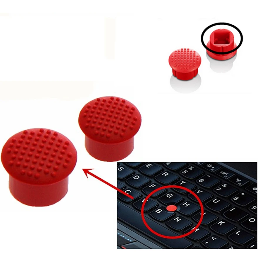 Notebook Tastatura Rocker Pac este Potrivit pentru Lenovo/lenovo T400 T410 T420 E420 E40, E50 Puțin de Echitatie Roșu Capota Little Red Dot Imagine 1