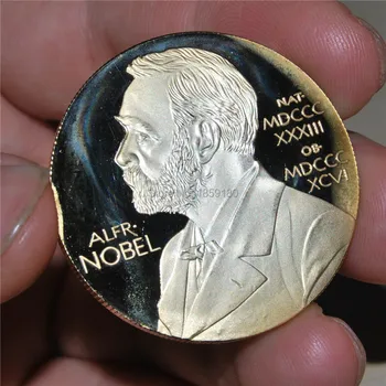 Transport gratuit 5pcs/lot,2016 suedeză Nobel capete de Monedă,Premiul Nobel în fiziologie sau medicină Monede