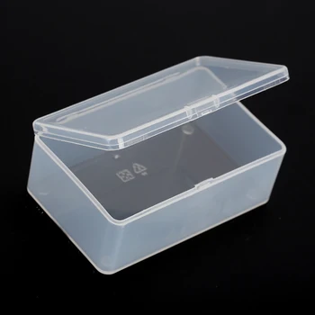 10buc cutie de plastic Transparent PP-5 de Stocare Colecții de Produse de ambalare cutie caz dressing mini Caz mărime 10.5*6.5*4cm