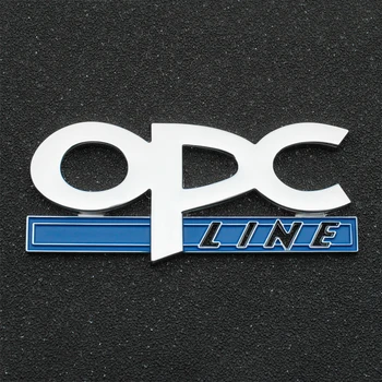 3D Metal OPC Emblema, Insigna de Styling Auto Autocolante Decor Decalcomanii Pentru Opel Astra H Vectra Insignia, Mokka Antara Corsa Accesorii
