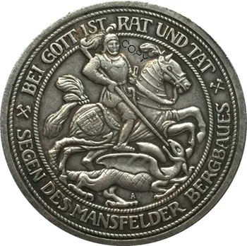 Germană 1915 3 Mark coin copia 33mm