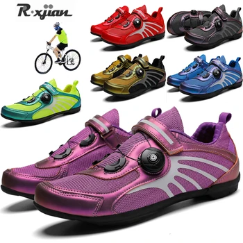 R. xjian doamnelor pantofi anti-alunecare respirabil ciclism pantofi pantofi sport de curse de biciclete de munte pantofi sport barbati pantofi