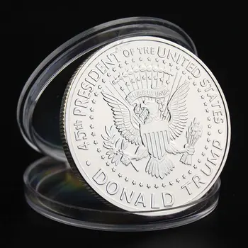 Președintele Statelor Unite, Donald Trump de Colectie Placat cu Aur de Suveniruri Monede de Libertate În Dumnezeu Avem Încredere în Monedă Comemorativă