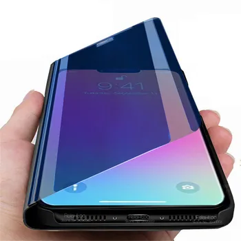Pentru Iphone 13 Pro Max Cazul Smart Mirror Flip Magnetic Capacul Pentru Iphone13 Mini Aifon Detelefon 13Pro Stand de Protecție Funda