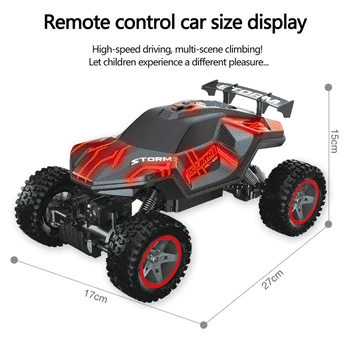 Copil Control de la Distanță Lumina Spray Mountain Bike SUV Jucării Băieți Și Fete 2.4 G de Patru-wheel-Drive Control de la Distanță Alpinism Mașină de Jucărie Cadou