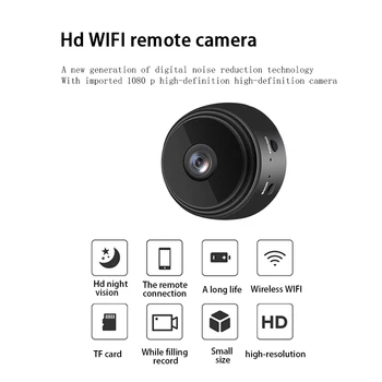 HD 1080P WIFI Camera IP Recorder Video Mini DV aparat de Fotografiat camerele de Supraveghere de Securitate Automat de Viziune de Noapte se Concentreze CCTV camera Video
