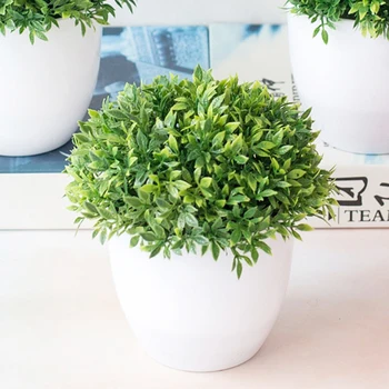 3 BUC NOI Plante Artificiale de Simulare Planta Bonsai Iarba de Bambus Fals Flori de Ghiveci Ornamente Pentru Hotel Garden Decor Acasă