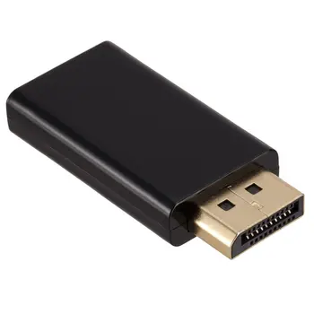 Display Port la HDMI de sex Masculin de sex Feminin Adaptor Convertor Negru Display Port DP la HDMI 1080P Plug and Play Pentru HDTV, PC 120*75*10mm