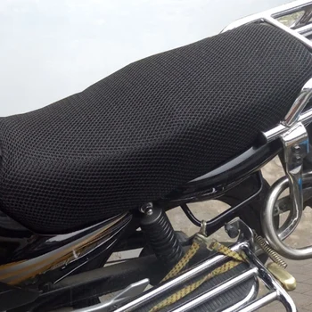 3D Respirabil Impermeabil de Protecție solară Motocicleta Pernei Scaunului Capacul Negru Motocicleta de Izolare Termică Pad Pentru Yamaha YBR 125