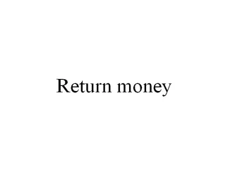 Returnare bani