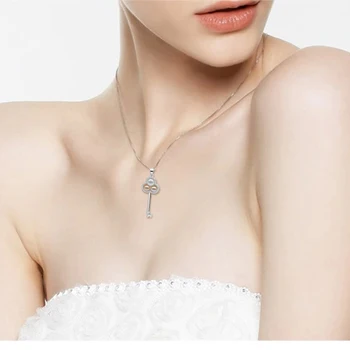 Naturale de apă dulce pearl pandantiv argint 925 pentru femei,adevarata perla pandantiv colier sidef bijuterii fată ziua de nastere cadouri