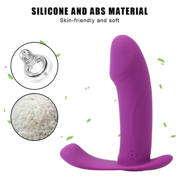 OLO 20 de Viteze Vagin Stimulator Clitoris Control de la Distanță ușor de Purtat Ciorapi Vibratoare Jucarii Sexuale pentru Femei pentru Utilizarea în aer liber Erotic Jucărie