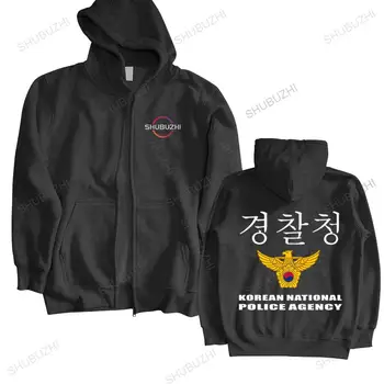 Coreeană Agenția Națională de Poliție SWAT hanorac Om Rece Coreea de Sud Poliție hoody Barbati din Bumbac cu gluga haina Harajuku Streetwear Appare