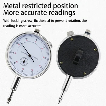 0-10mm precizie 0,01 mm cadran indicator CNC auxiliare de măsurare instrument, instrument de Măsurare