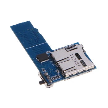 H052 Sistem Dual Dual TF Card Adaptor Placa 2 in 1 Dual TF Micro SD MemoryCard Adaptor