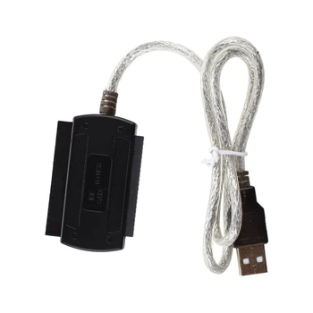 Cablu adaptor USB 2.0 la IDE SATA 2.5 / 3.5 hard disk HHDD SSDD