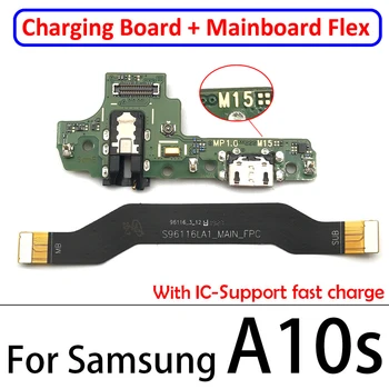Principalele Flex Pentru Samsung A10S A20S A21S A30S A50S A31 A41 A51 A71 Placa de baza Placa de baza Conectați Portul USB de Încărcare de Andocare Bord Flex