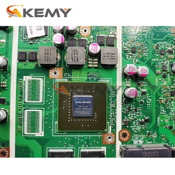Akemy X540SC Laptop placa de baza pentru ASUS VivoBook X540SCA X540S original, placa de baza 4GB-RAM N3050 CPU GT810M