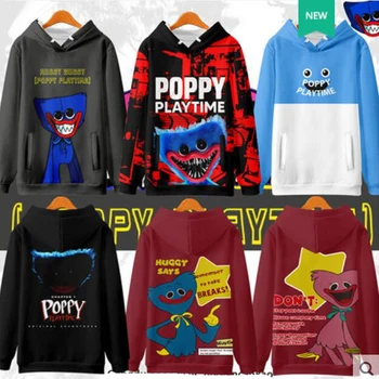 Jocul Poppy Joaca pentru Copii Hanorac pentru Baieti Fetele Harajuku Tricoul Huggy Wuggy Amuzant Pulover Jacheta cu Gluga pentru Copii Haine