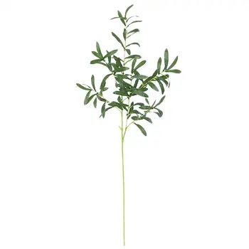 Fals Floare Ramură de Măslin 95cm Decor Plastic Decor Acasă Simulare 1buc Nunta Verde 37ft Înalt Frunze de Plante
