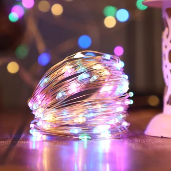 Decoratiuni de Anul nou 2022 Pom de Crăciun Ghirlanda LED String Lumina Vesel Decoratiuni de Craciun pentru Casa de Craciun Ornament de Crăciun
