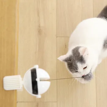 2022Pet Jucării Pisica Minge Automată de Încărcare USB Cat Bile de 360 de Grade, Auto-Rotirea Mingea Jucărie Interactiv 2 IN 1 Rotativ Jucărie Pisica