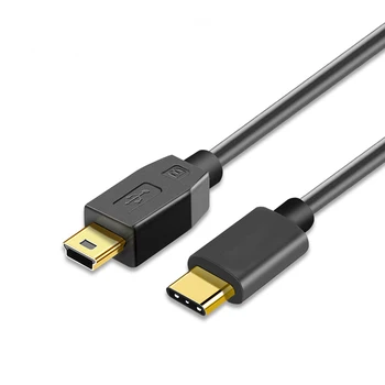 Tip C USB-C pentru cablu Mini USB pentru PS3 Controler de Joc GoPro HERO HD, HERO 3+,MP3 player,aparat de fotografiat Digital și mai mult