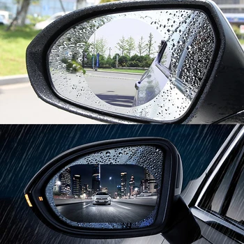 2 buc set oglinda retrovizoare auto autocolant impermeabil fereastra film transparent Anti-ceata, anti-orbire fereastra folie auto de protectie autocolante