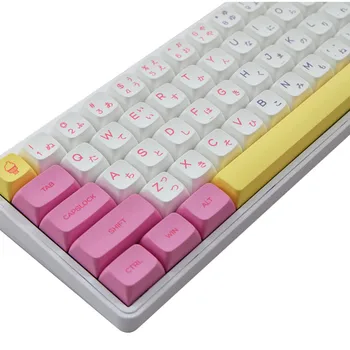 140 Chei/Set inghetata Tasta Caps Pentru MX Comuta Tastatură Mecanică PBT Colorant Subtitrat Keycap XDA Profil