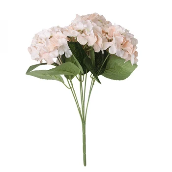7 Furculita Artificiale Flori Hortensie Flori de Mătase rămâne Adevărat Fals Casa de Flori de Nunta de domnisoare de Onoare de Mireasa de zi cu Zi acasă decor Decor