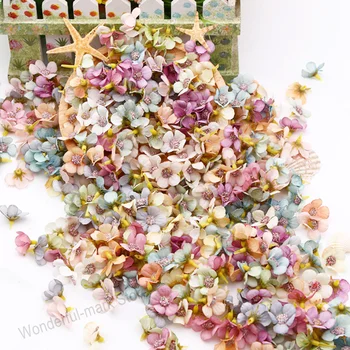 50 de Pc-uri Multicolore de Flori Daisy Mini Mătase Artificială de Flori de Nunta Petrecere de Logodnă Decor Acasă DIY Ghirlanda Frizură en-Gros