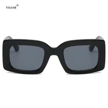2021 Dreptunghi ochelari de Soare Femei Vintage de Designer de Brand Pătrat Mare cadru Ochelari de Soare Nuante de sex Feminin UV400 Oglindă uv400